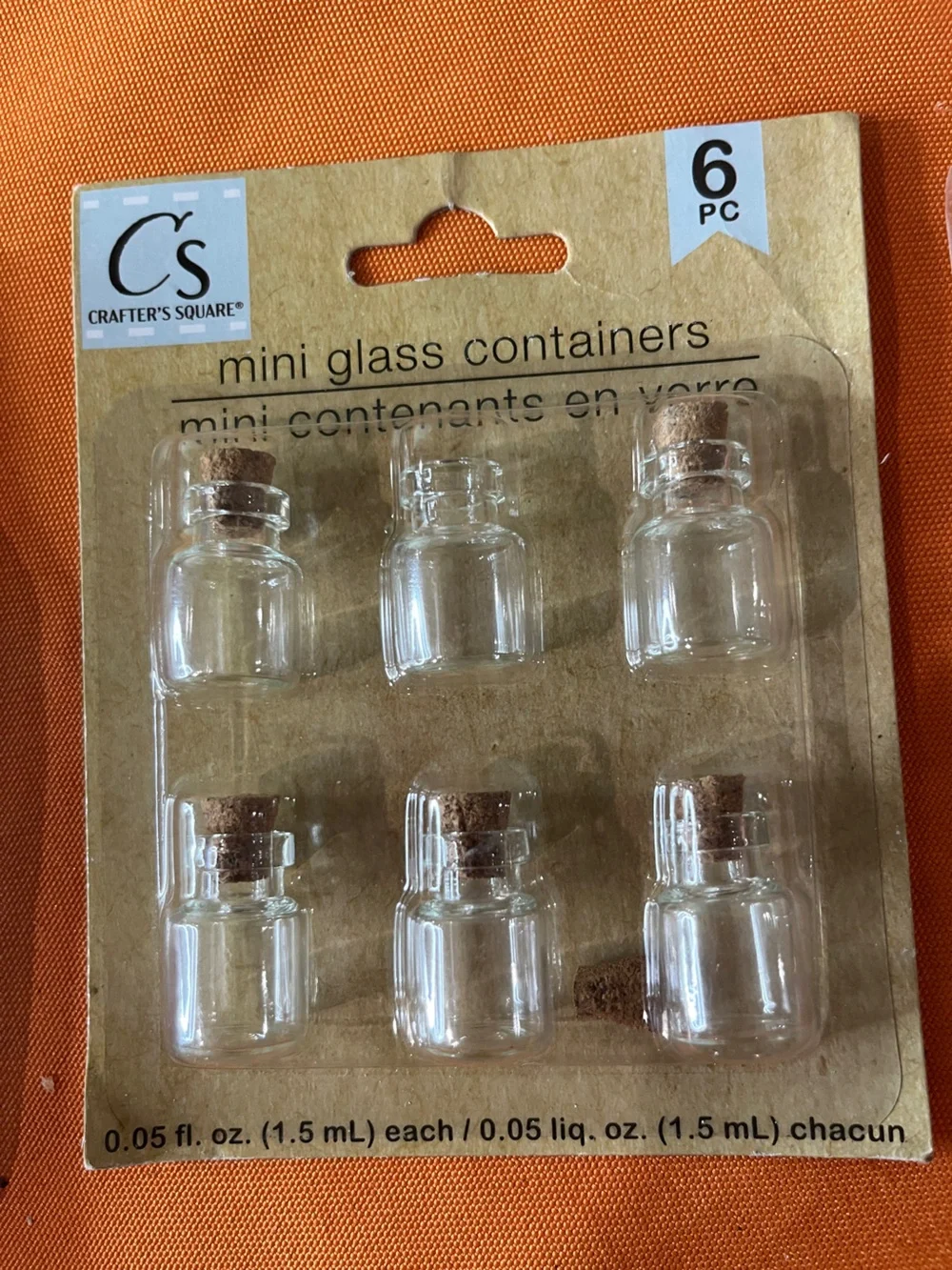 14 piece Potion glass bottles for Halloween
